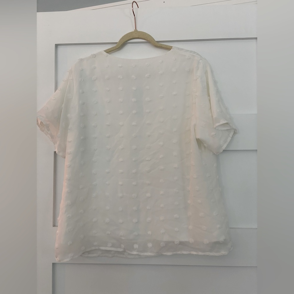 Blooming Jelly Short Sleeve Blouse Size XL